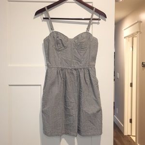 Seersucker bustier sun dress by Victoria’s Secret